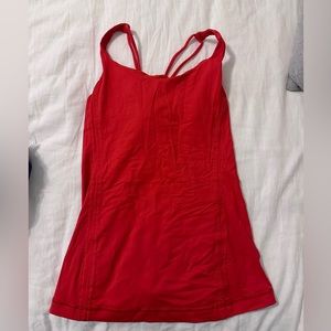 Red Lululemon Tank